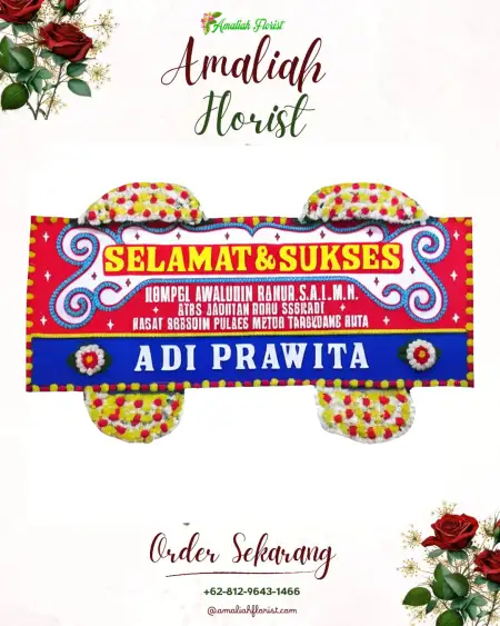 Papan Bunga Ucapan Selamat Sundamekar